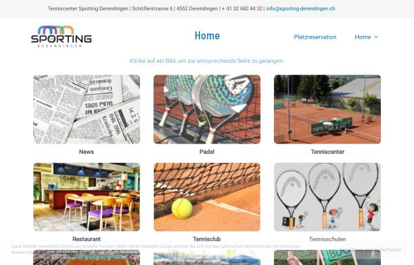Vorschau von www.sporting-derendingen.ch, TC Sporting Derendingen