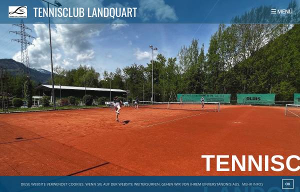 Vorschau von www.tclandquart.ch, Tennisclub Landquart