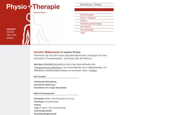 Vorschau von www.physioplustherapie.de, Physio+Therapie