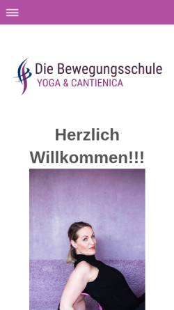 Die Bewegungsschule Yoga und Cantienica
