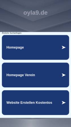 Vorschau der mobilen Webseite asjatanz.oyla9.de, Asja