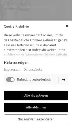 Vorschau der mobilen Webseite www.bassmah.de, Bassmah