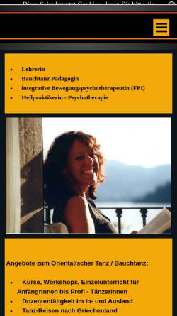 Vorschau der mobilen Webseite www.ellenvarsamis.de, Ellen Varsamis