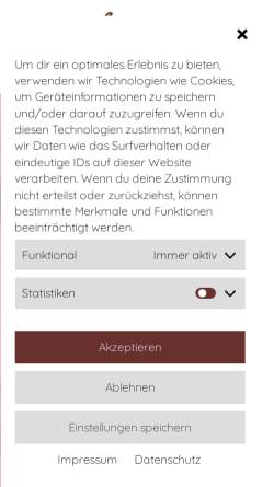 Vorschau der mobilen Webseite mouna-sabbagh.de, Mouna Sabbagh