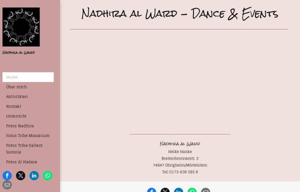 Vorschau von www.nadhira-al-ward.de, Nadhira al Ward