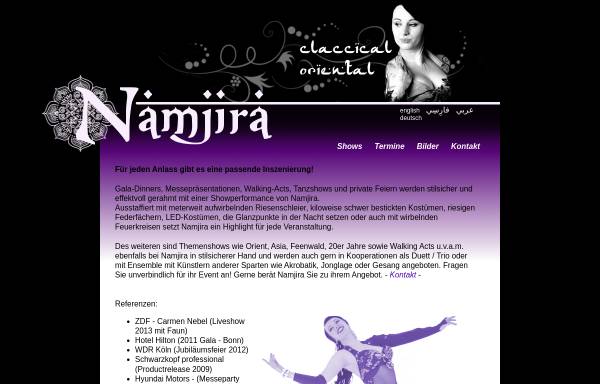 Vorschau von www.namjira.de, Namjira