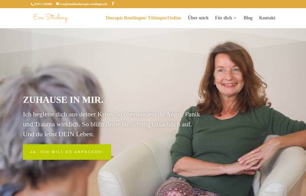 Vorschau von familientherapie-reutlingen.de, Praxis für Paar- und Familientherapie Eva Strübing
