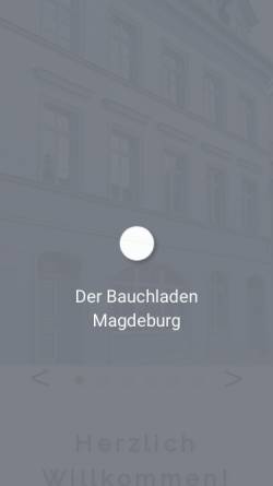 Vorschau der mobilen Webseite www.bauchladen-md.de, Hebammenpraxis Der Bauchladen