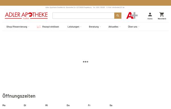 Vorschau von www.a-a-s.de, Adler Apotheke