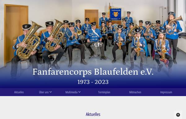 Vorschau von fanfarencorps-blaufelden.de, Fanfarencorps Blaufelden e. V.