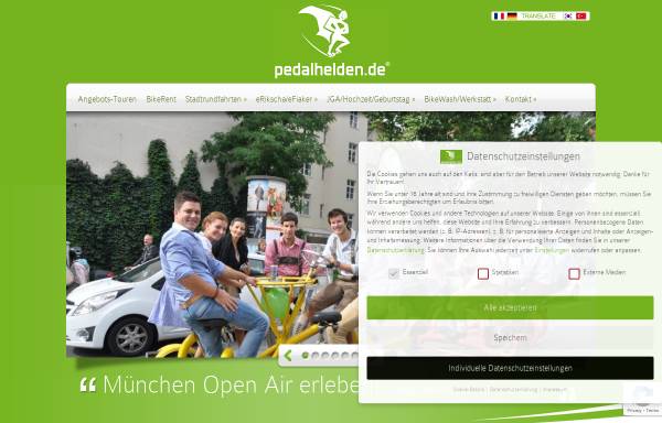 Vorschau von www.rikscha-mobil.de, Rikscha Mobil