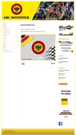 Vorschau der mobilen Webseite www.amc-sonnefeld.de, AMC Hohe Asslitz-Sonnefeld
