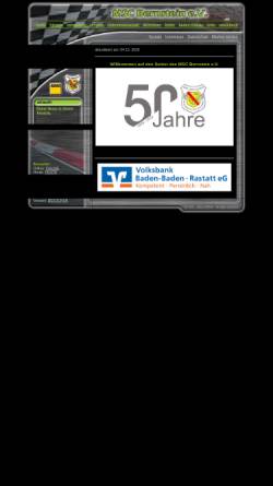 Vorschau der mobilen Webseite www.msc-bernstein.de, Motorsportclub Bernstein e.V. im ADAC