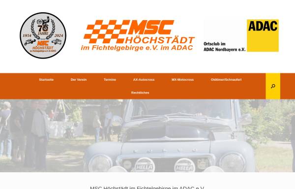 Vorschau von www.msc-hoechstaedt.de, MSC Höchstädt e.V. im ADAC