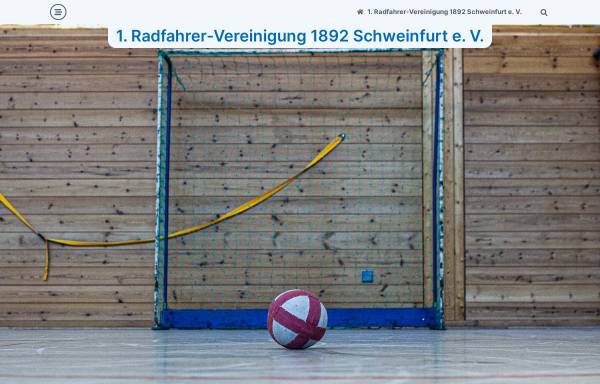 Vorschau von www.rv92.de, 1. Radfahrer-Vereinigung 1892 Schweinfurt e. V.