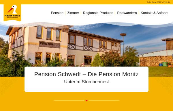 Vorschau von landpension-moritz.de, Pension Moritz