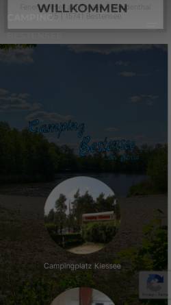 Vorschau der mobilen Webseite camping-bestensee.de, Camping Bestensee