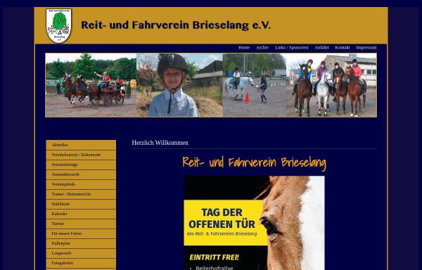 Vorschau von rfvb.de, Reit- und Fahrverein Brieselang e.V.