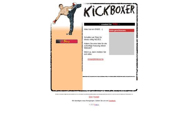 Vorschau von www.kickboxer.de, Kickboxer