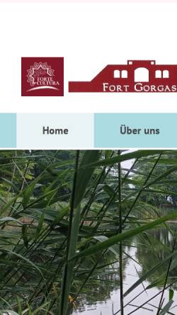 Vorschau der mobilen Webseite www.fort-gorgast.de, Fort Gorgast