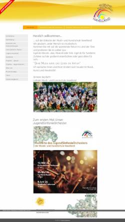 Vorschau der mobilen Webseite www.mks-havelland.de, Kunst- und Musikschule