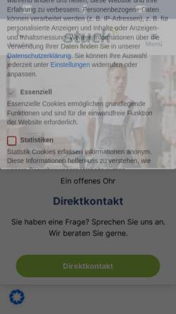 Vorschau der mobilen Webseite stuck-falkensee.de, Stuck Transportgeräte GmbH