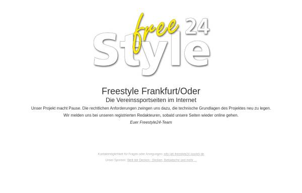 Vorschau von www.freestyle-frankfurt-oder.de, Freestyle Frankfurt/Oder