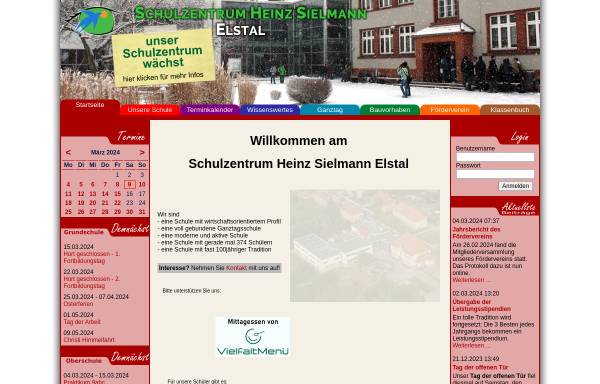 Vorschau von www.oberschule-elstal.de, Oberschule Elstal
