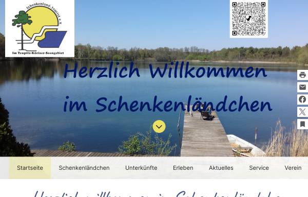 Vorschau von www.schenkenland-tourist.de, Fremdenverkehrsverein Schenkenländchen e.V.
