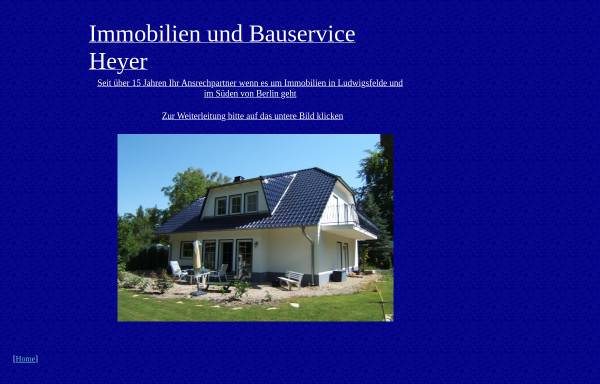 Vorschau von www.immbau-heyer.de, Immobilien- und Bauservice Heyer