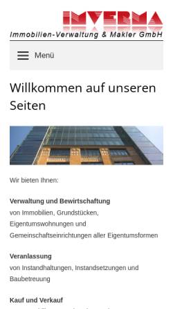 Immobilien - Verwaltung und Makler GmbH (IMVERMA)