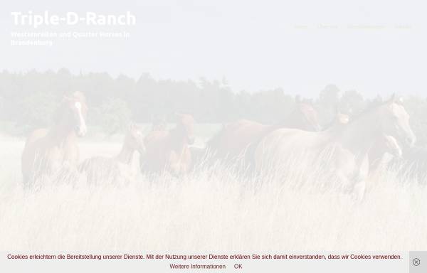Vorschau von www.triple-d-ranch.de, Triple-D-Ranch