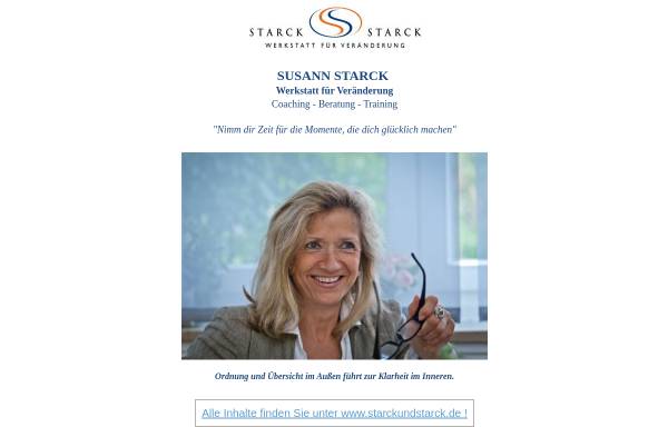 Vorschau von www.susannstarck.de, Susann Starck - Büro-Organisation