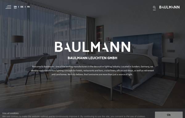Vorschau von www.baulmann.com, Johann + Th. Baulmann & Co. KG