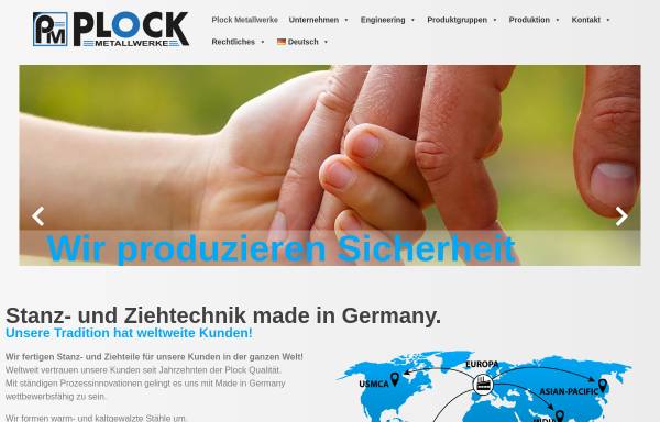 Vorschau von www.plock.de, Plock GmbH