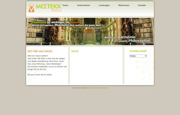 Vorschau von www.motekk.de, Motekk Media GmbH
