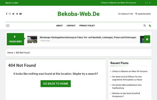 Vorschau von www.bekoba-web.de, Bürgerinitiative 