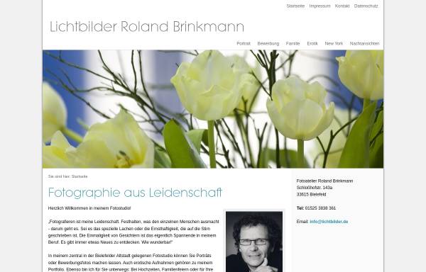 Lichtbilder, Fotoatelier Roland Brinkmann