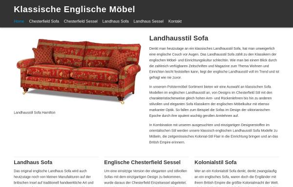 Vorschau von www.klassische-englische-moebel.de, Zittlau GmbH - Klassische Englische Möbel