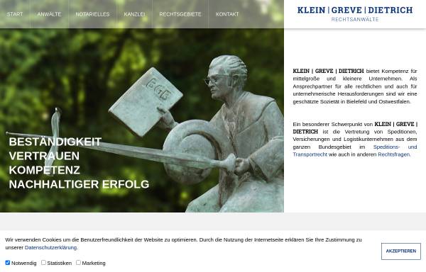 Vorschau von www.kgd-anwalt.de, Klein, Greve & Dietrich, Rechtsanwälte