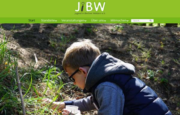 Vorschau von www.jibw.de, Jugend in Berliner Wäldern e.V.