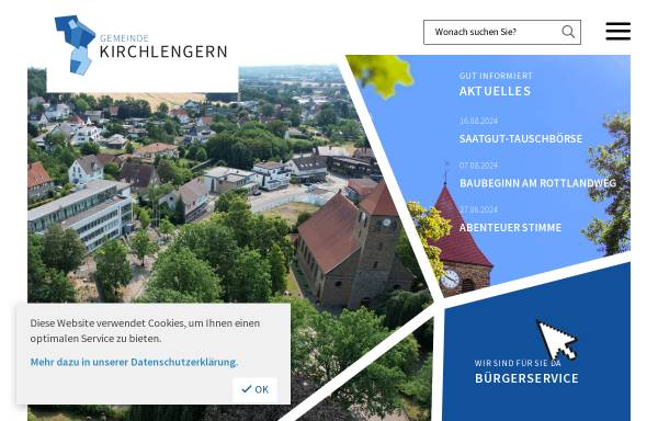 Vorschau von www.kirchlengern.de, Gemeinde Kirchlengern