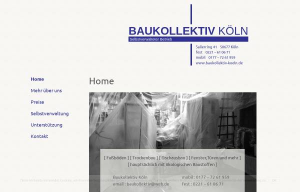Vorschau von www.baukollektiv-koeln.de, Baukollektiv Köln