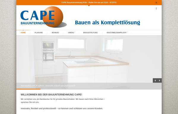 Vorschau von www.capebau.de, Cape OHG