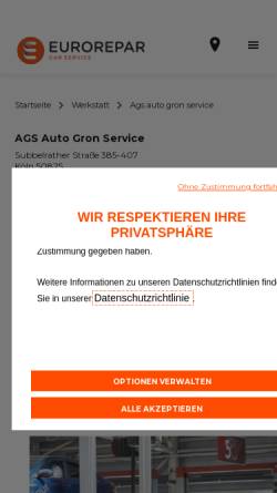 Vorschau der mobilen Webseite www.autoheuser.de, autoheuser-service GmbH