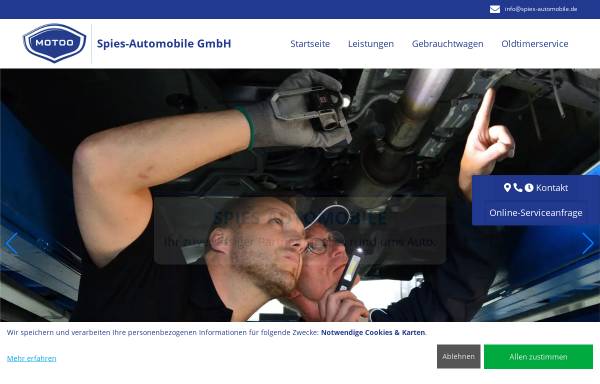 Vorschau von www.spies-automobile.de, Spies-Automobile