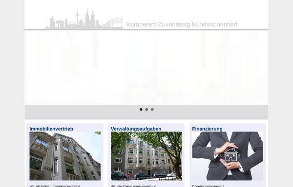 Vorschau von www.kiv-online.de, Kölner Hausverwaltung GmbH