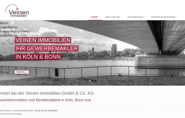 Vorschau von www.veinen.de, VeInEn Immobilien GmbH & Co. KG