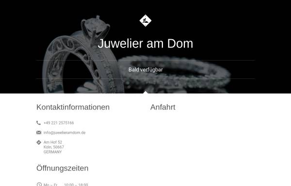 Vorschau von www.juwelieramdom.de, Juwelier am Dom