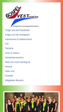 Gospelchor der Friedenskirche Datteln